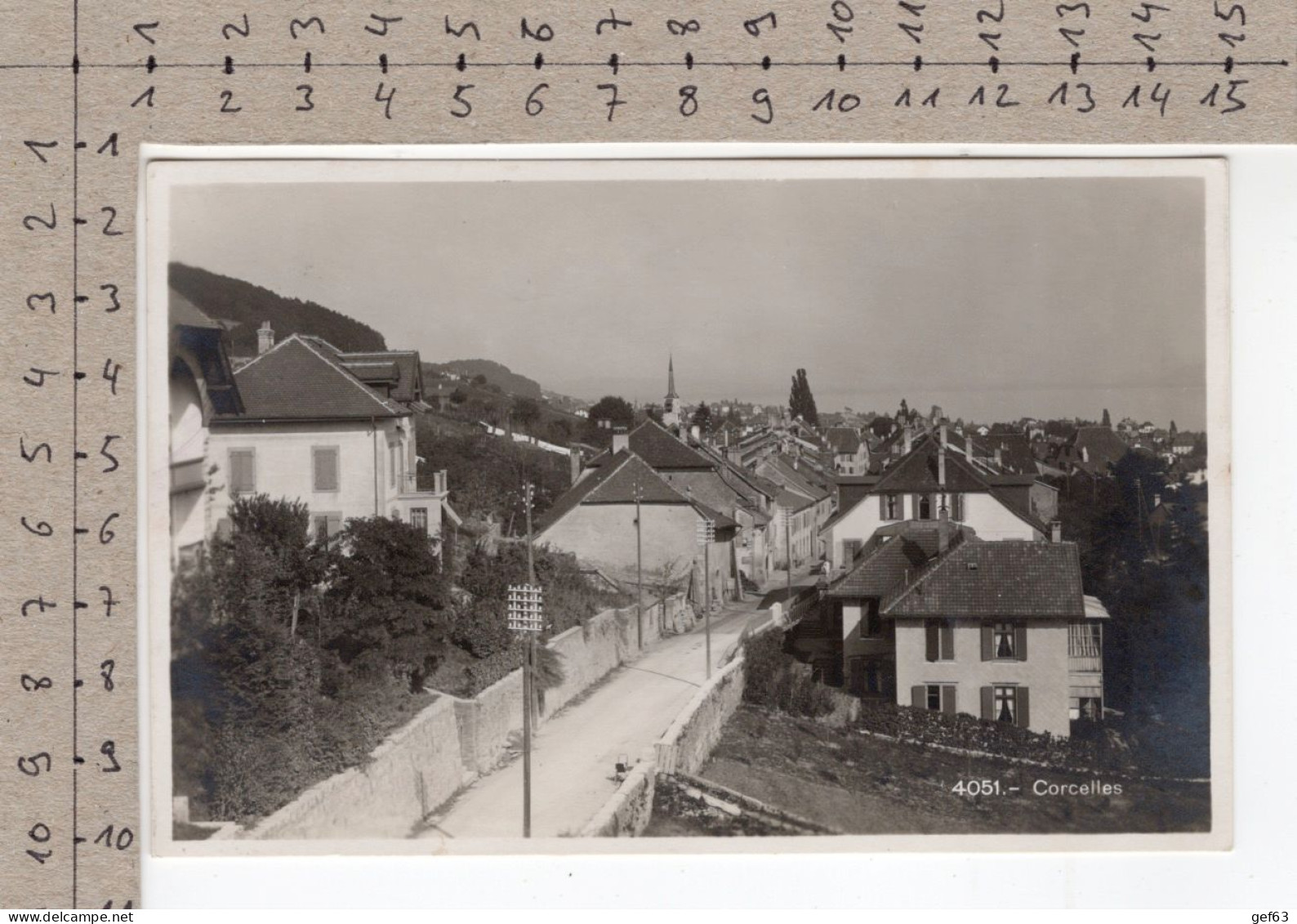 Corcelles, Rue De La Chapelle ? (1930) - Corcelles