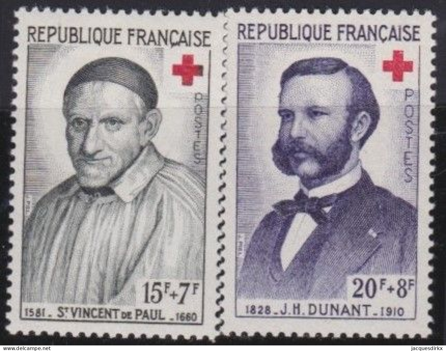 France  .  Y&T   .    1187/1188    .   **    .    Neuf Avec Gomme Et SANS Charnière - Unused Stamps