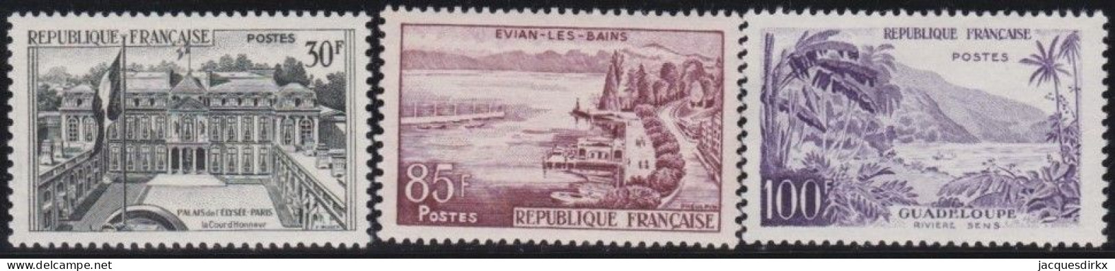 France  .  Y&T   .    1192/1194   .   **    .    Neuf Avec Gomme Et SANS Charnière - Unused Stamps