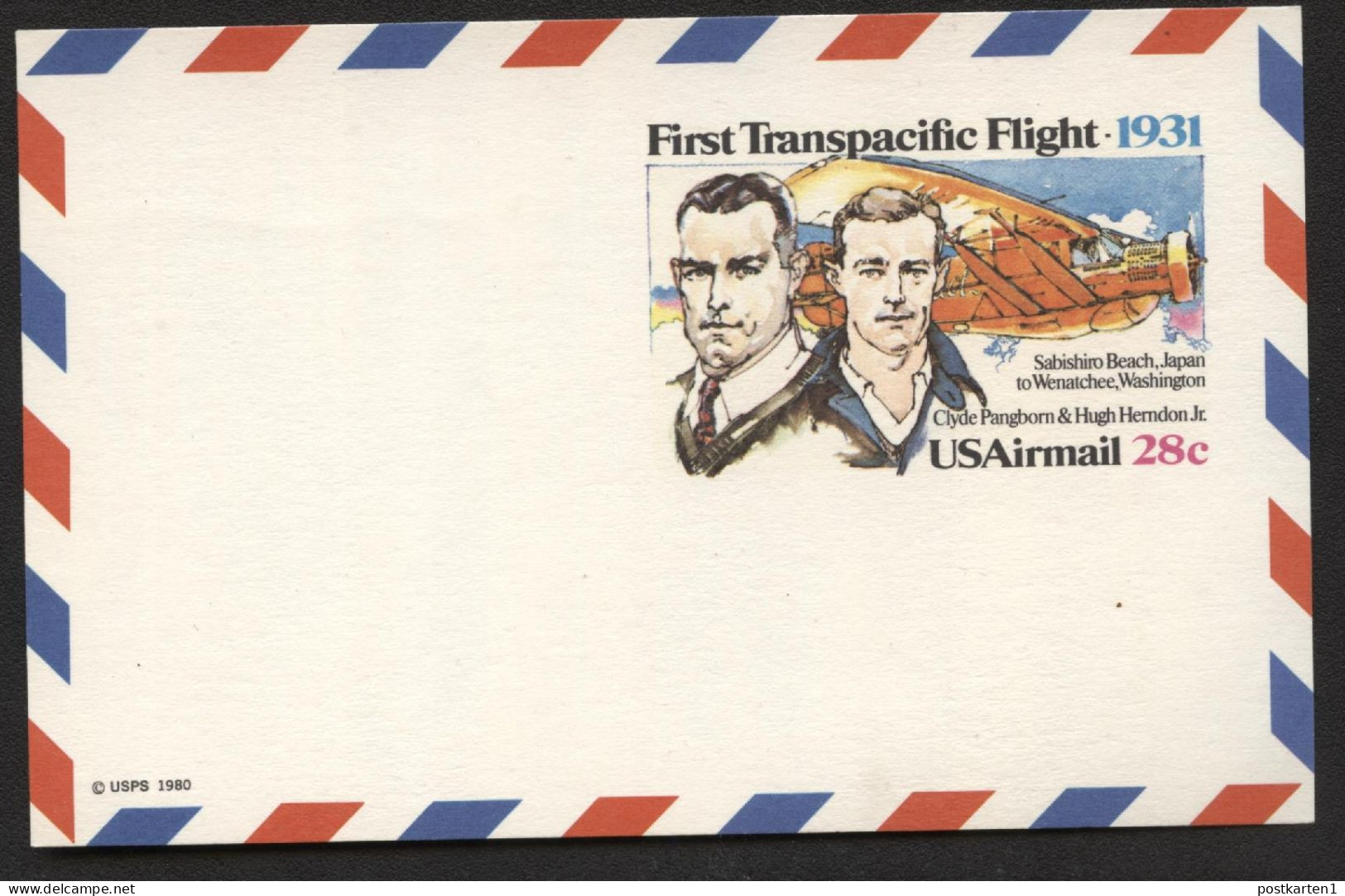 UXC19 Air Mail Postal Card Mint 1981 - 1981-00