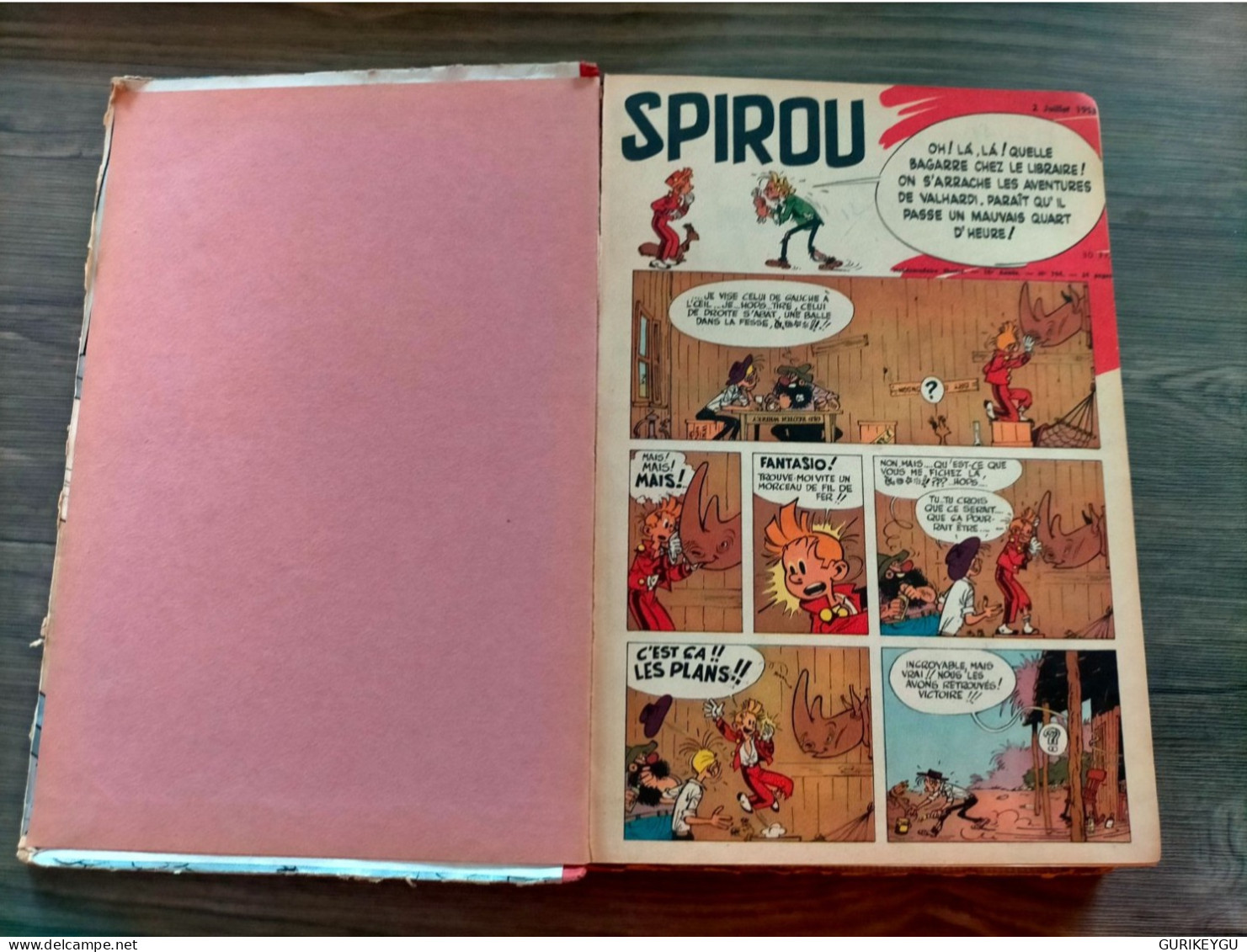 Le Journal De Spirou Album Reliure Recueil N°  46-794.795.796.797.798.799.800.801.802.803.804.805.806 De 1953 - Spirou Et Fantasio