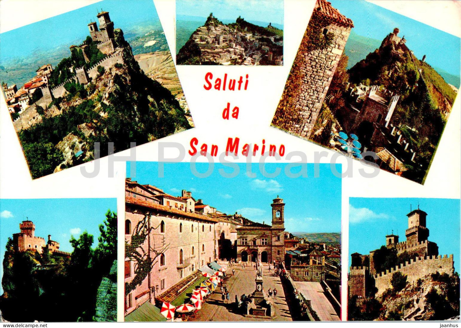 Saluti Da San Marino - Greetings From San Marino - Multiview - 2239 - 1968 - San Marino - Used - San Marino