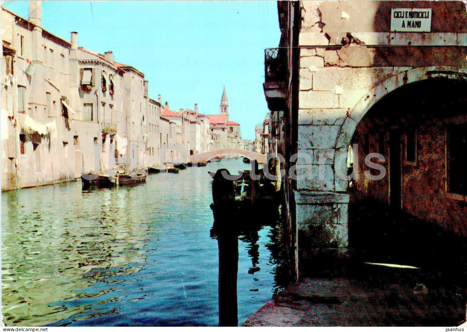 Chioggia - Canale Venda - Venda Canal - 1965 - Italy - Used - Chioggia