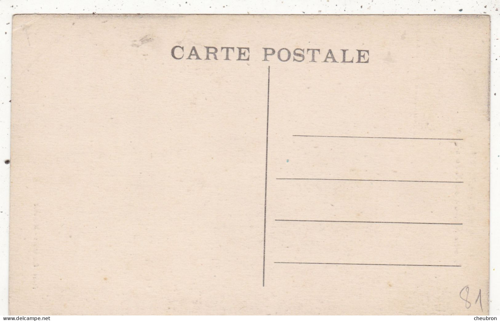 81. LISLE SUR TARN. CPA. VIEILLE MAISON. ANIMATION. - Lisle Sur Tarn