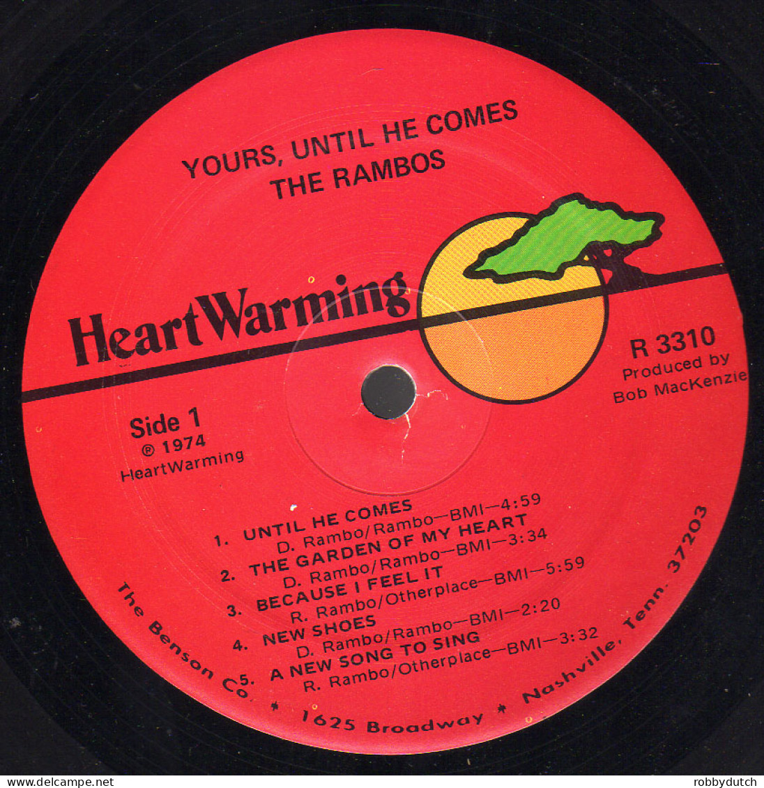 * LP *  THE RAMBOS - ...YOURS UNTIL HE COMES (USA 1974) - Gospel & Religiöser Gesang