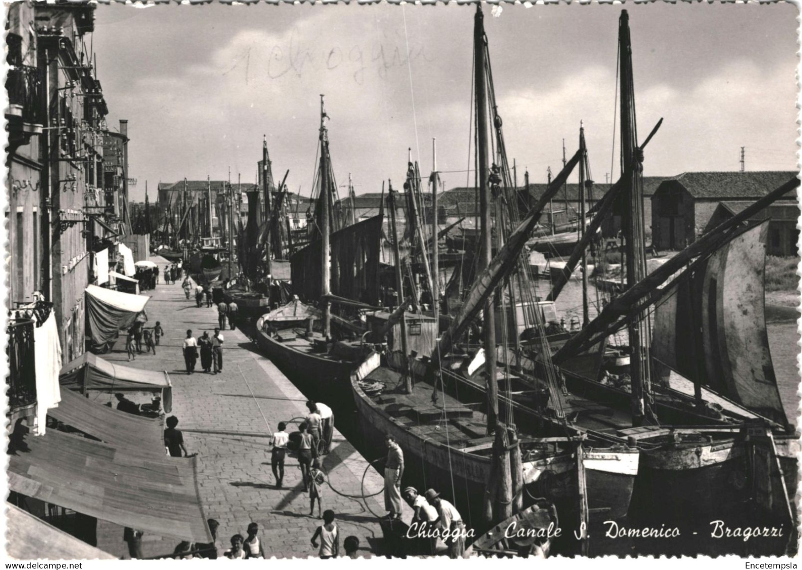 CPA Carte Postale Italie Chioggia Canale S. Domenica Bragazzi 1952 VM71695ok - Chioggia