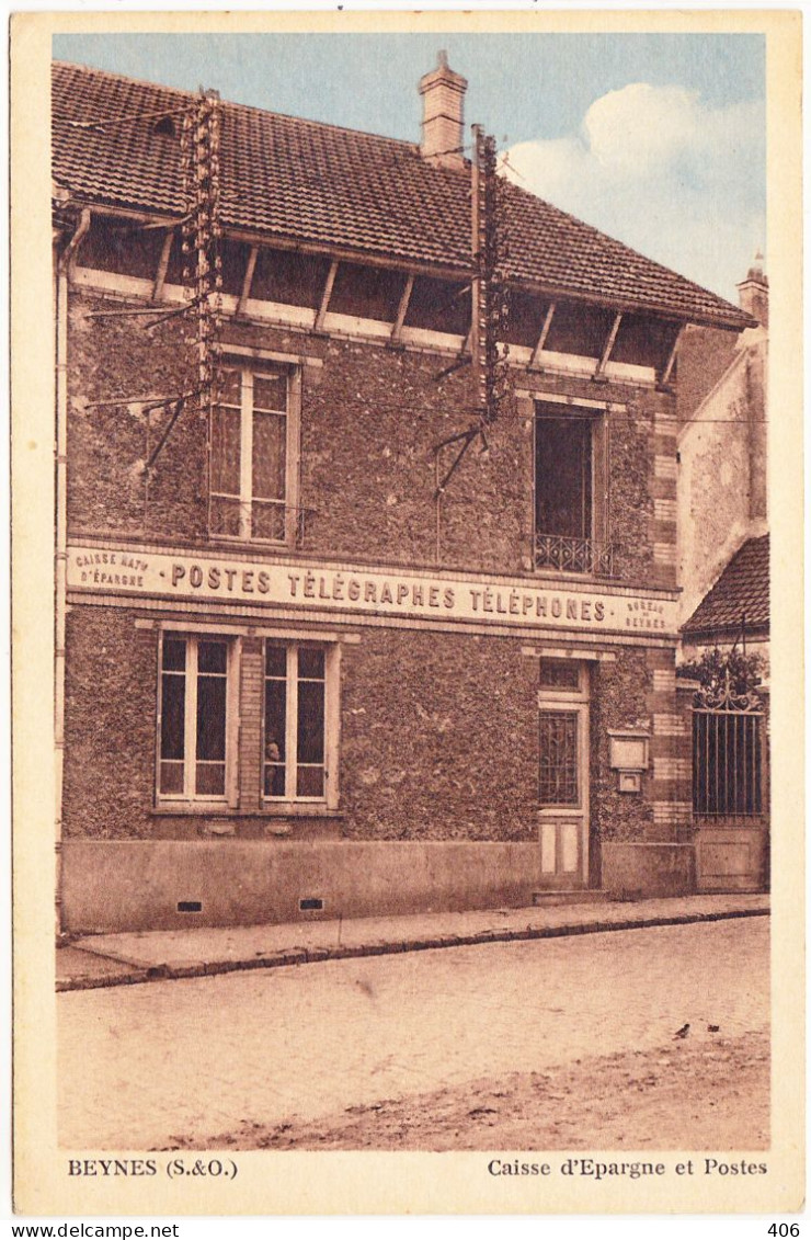 Beynes  -  Caisse D'Epargne Et Postes - Beynes