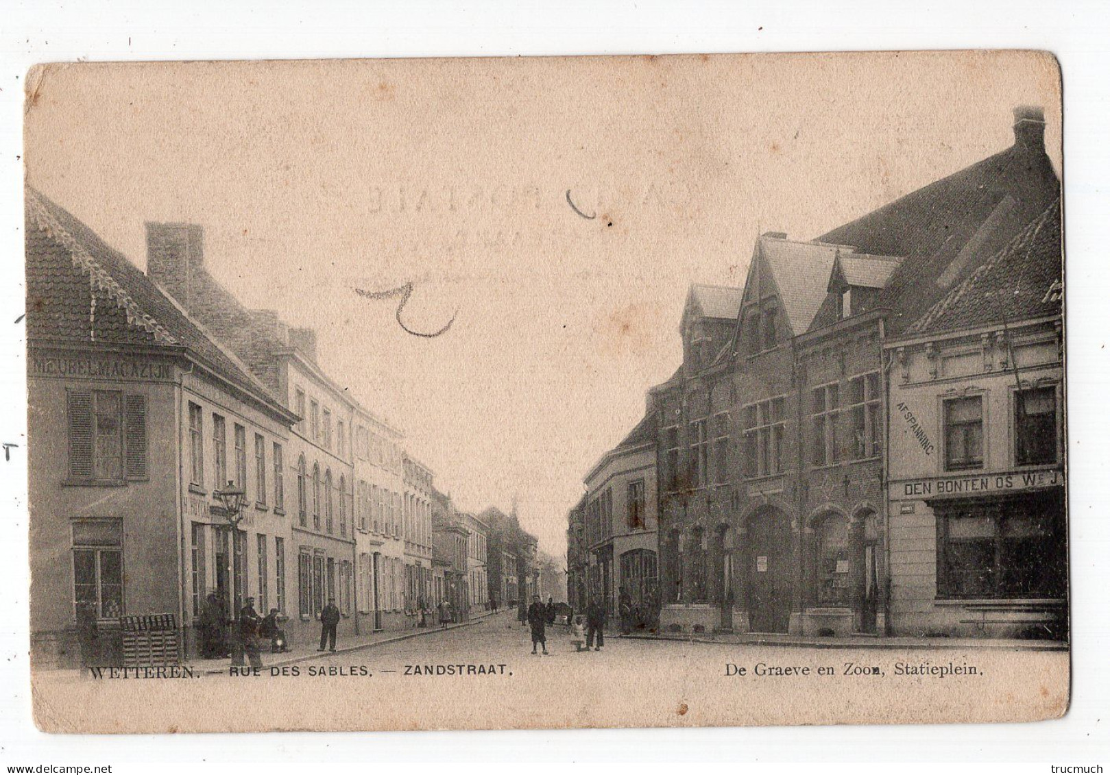 WETTEREN - Zandstraat - Rue Des Sables - Wetteren