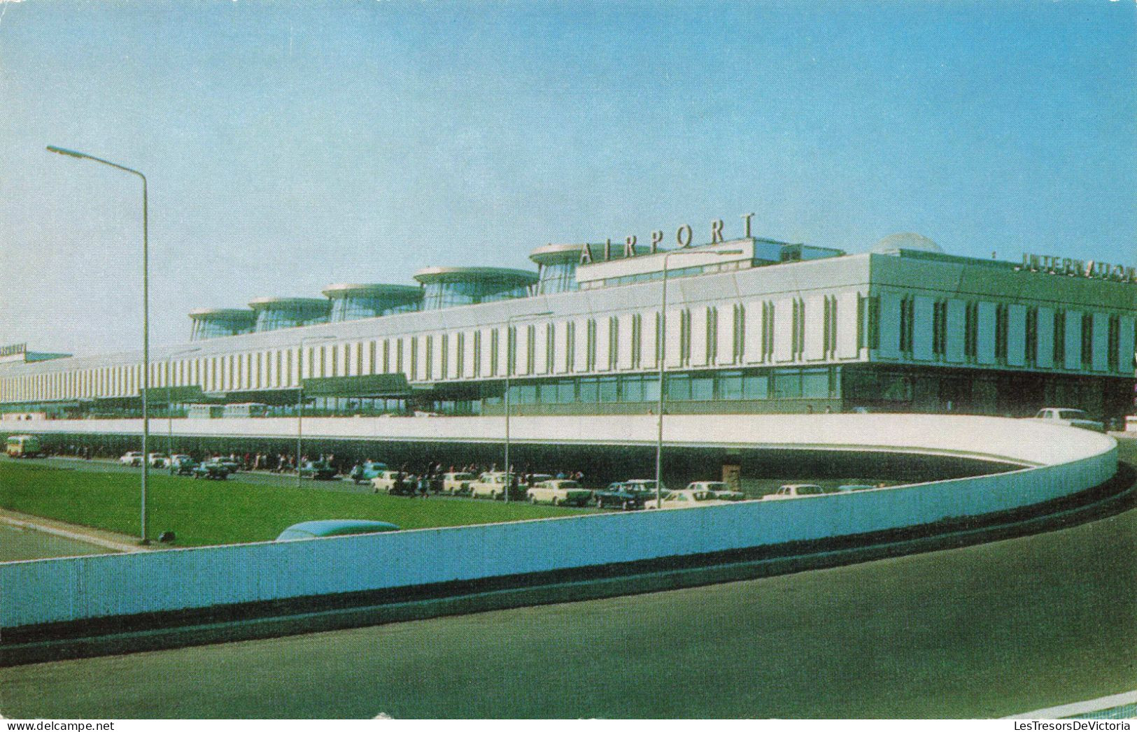 POLOGNE - Aéroport - Colorisé - Carte Postale Ancienne - Pologne