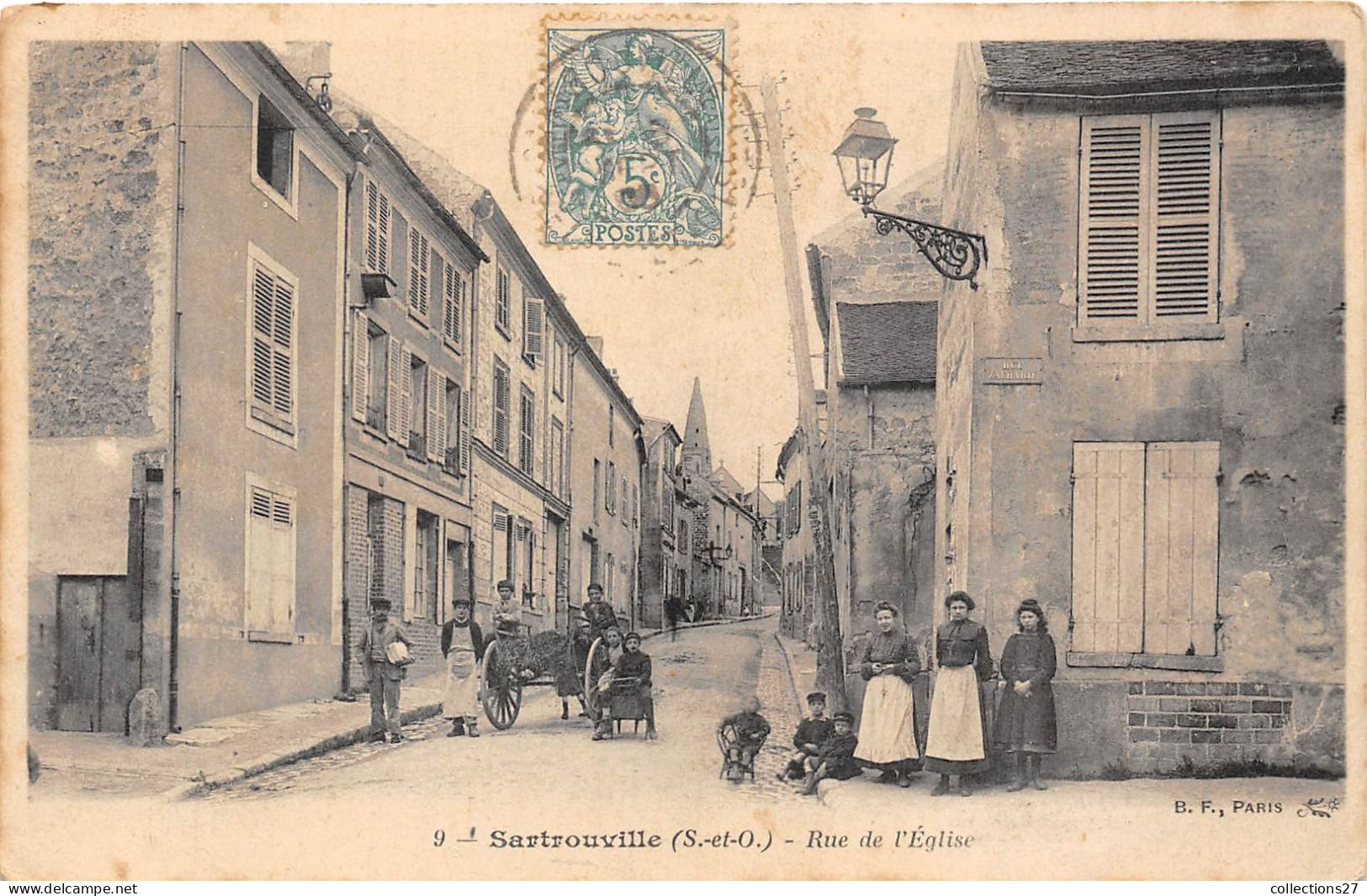 78-SARTROUVILLE- RUE DE L'EGLISE - Sartrouville