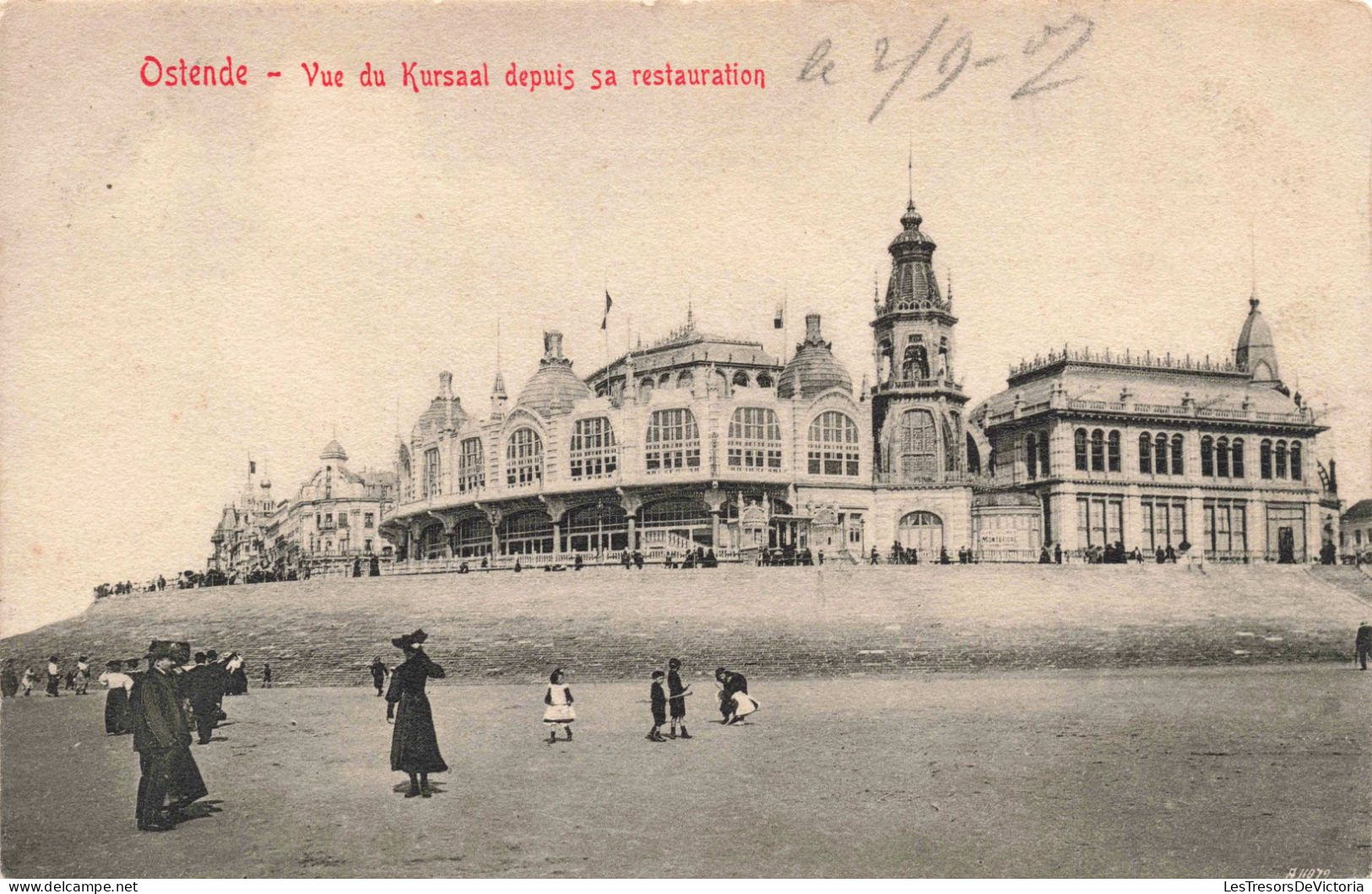 BELGIQUE - Ostende - Vue Du Kursaal Depuis Sa Restauration - Carte Postale Ancienne - Oostende