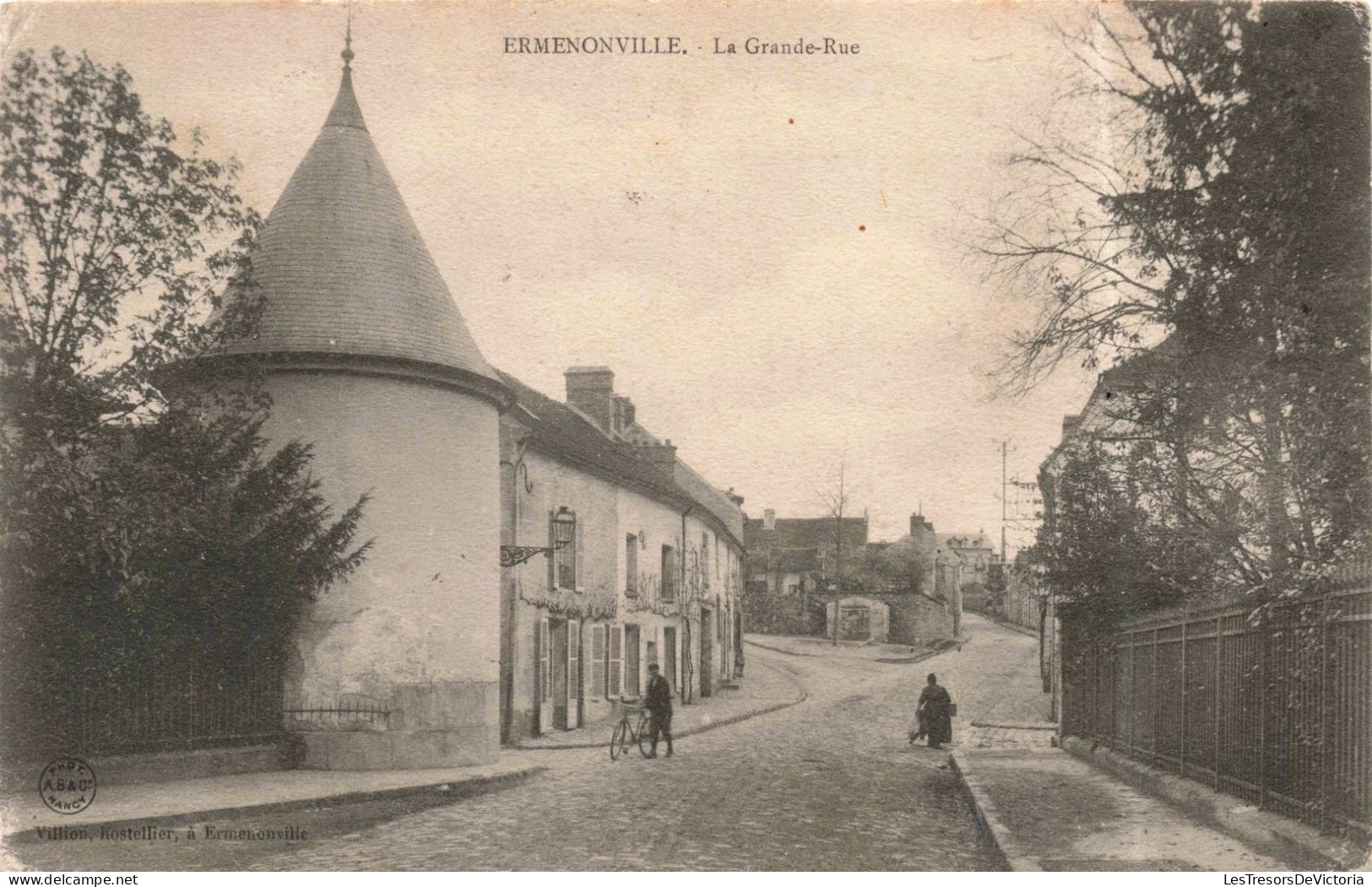 FRANCE - Senlis - Ermenonville - La Grande Rue - Carte Postale Ancienne - Senlis