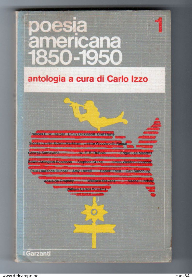 Poesia Americana 1850-1950 Tre Volumi Garzanti 1971 - Poëzie