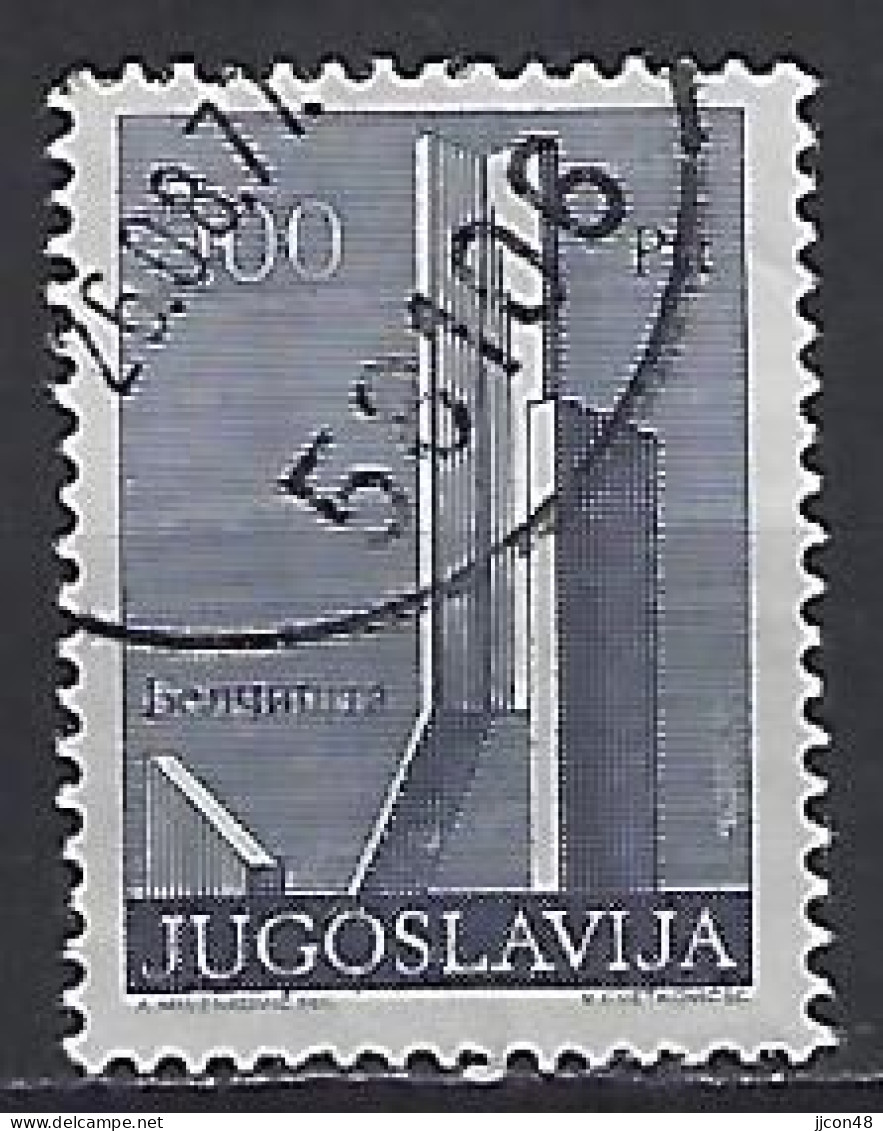 Jugoslavia 1974-82  Revolutionsdenkmaler (o) Mi.1542 - Used Stamps