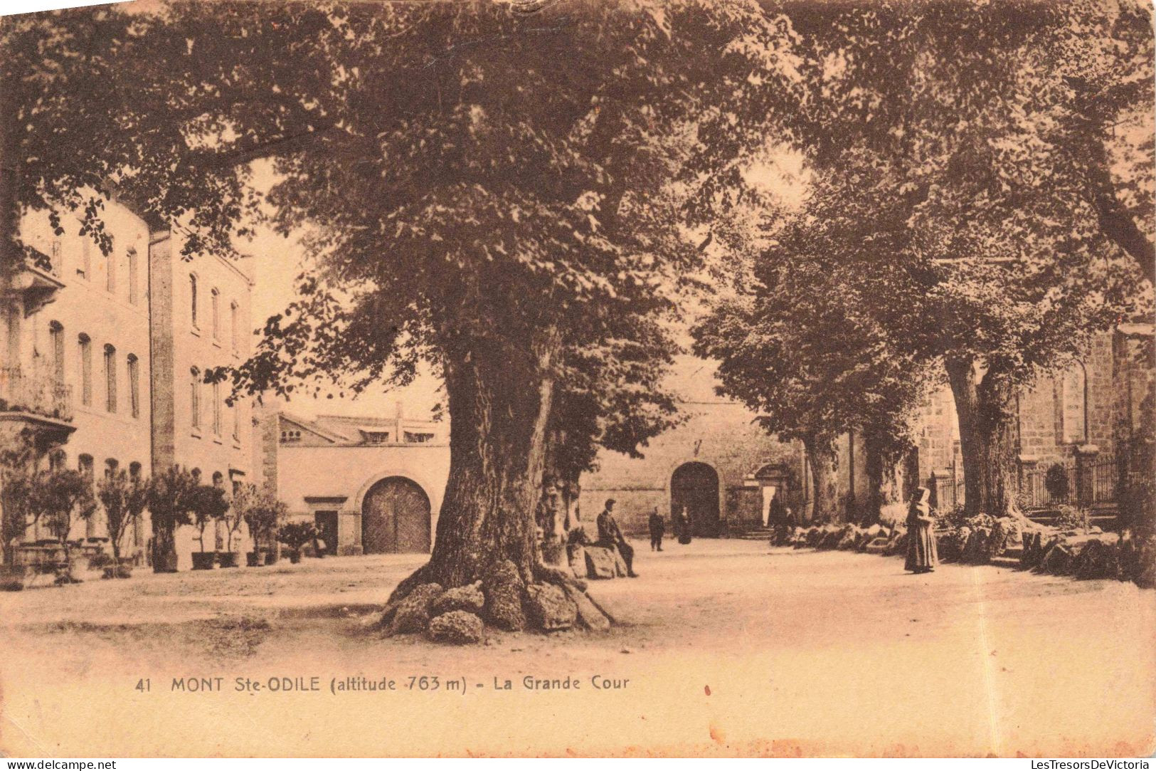 FRANCE - Molsheim - Mont Ste Odile - La Grande Cour - Carte Postale Ancienne - Molsheim