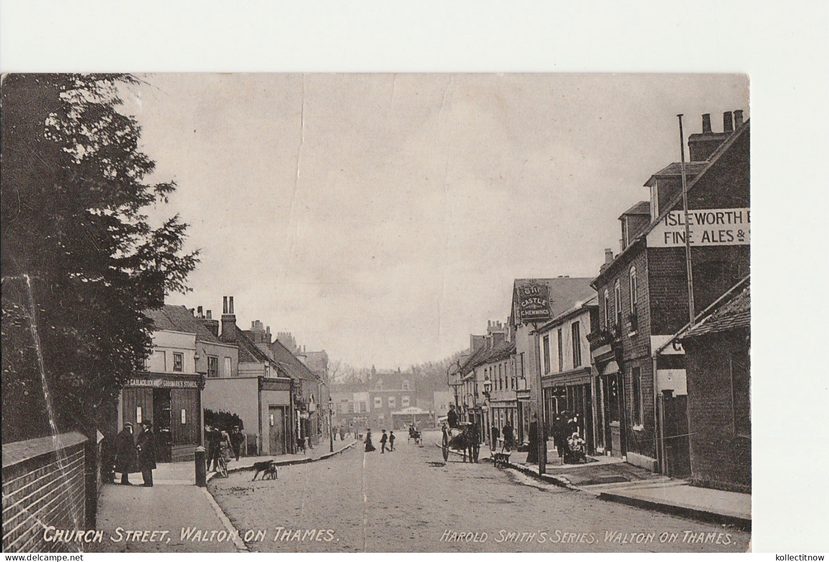 CHURCH STREET - WALTON ON THAMES - ISLEWORTH FINE ALES - Crease - Surrey