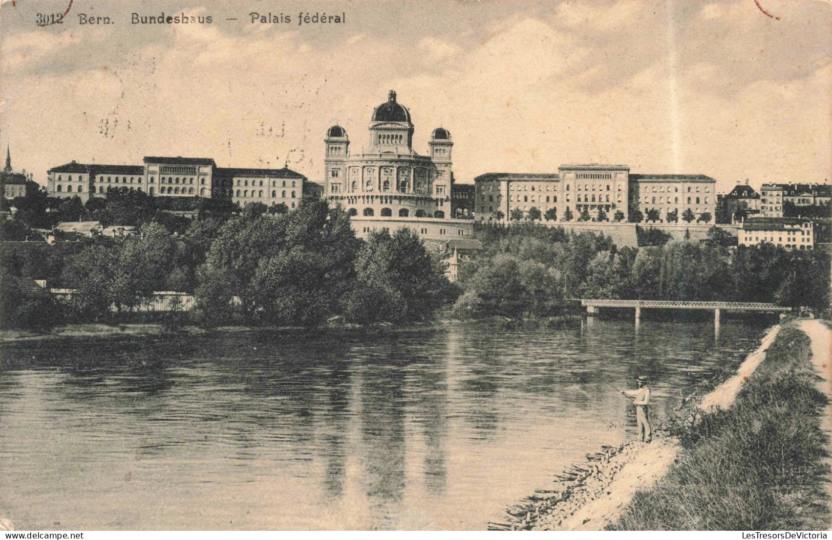 SUISSE - Berne - Palais Fédéral - Carte Postale Ancienne - Bern