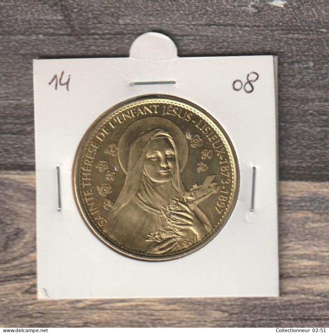 Monnaie Arthus Bertrand : Sainte Thérèse De L'enfant Jésus Lisieux 1873-1897 - 2008 - 2008