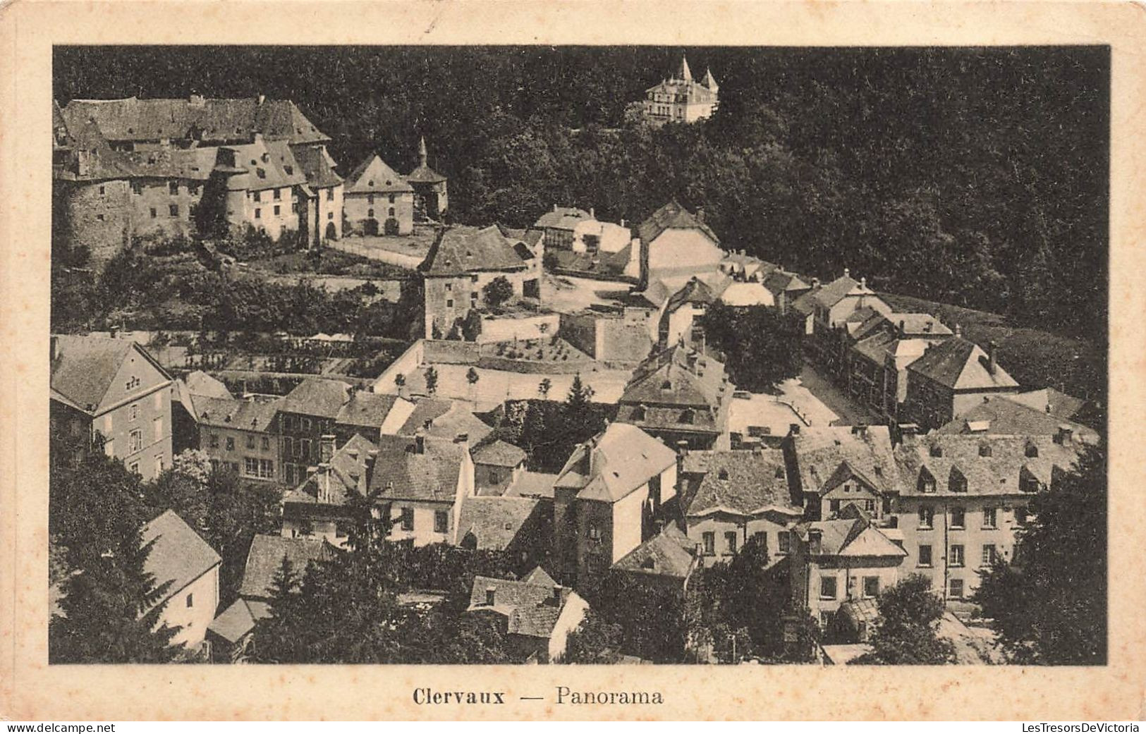 LUXEMBOURG - Clervaux - Panorama -  Carte Postale Ancienne - Clervaux
