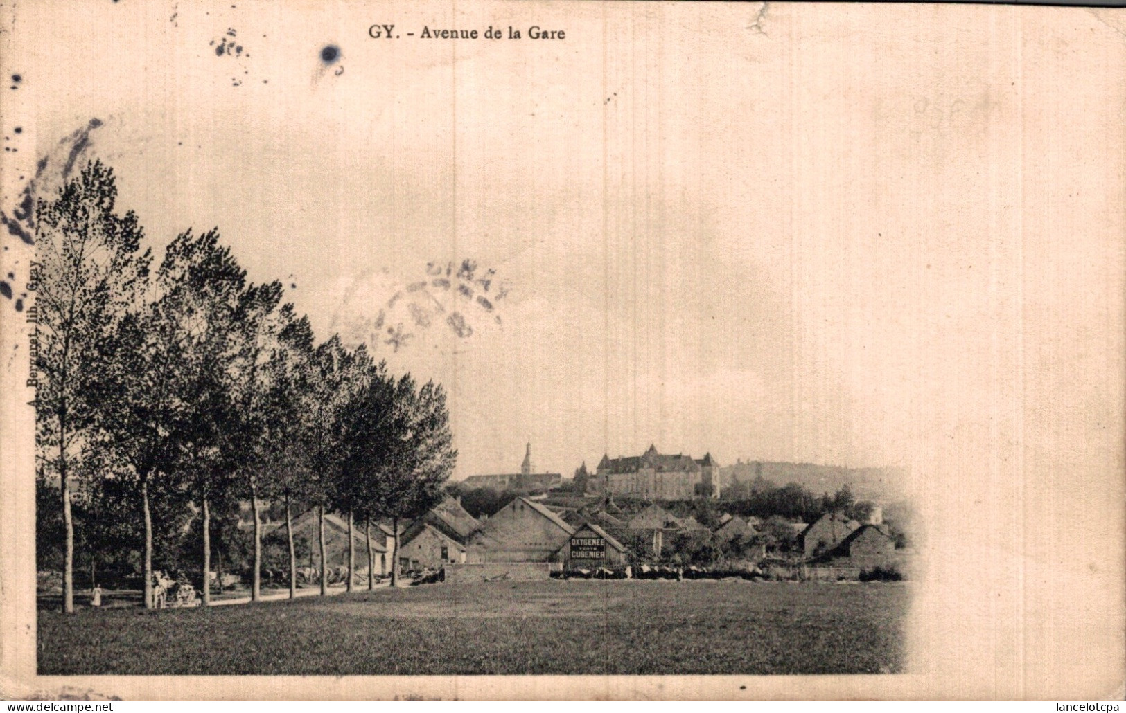 70 - GY / AVENUE DE LA GARE - Gy