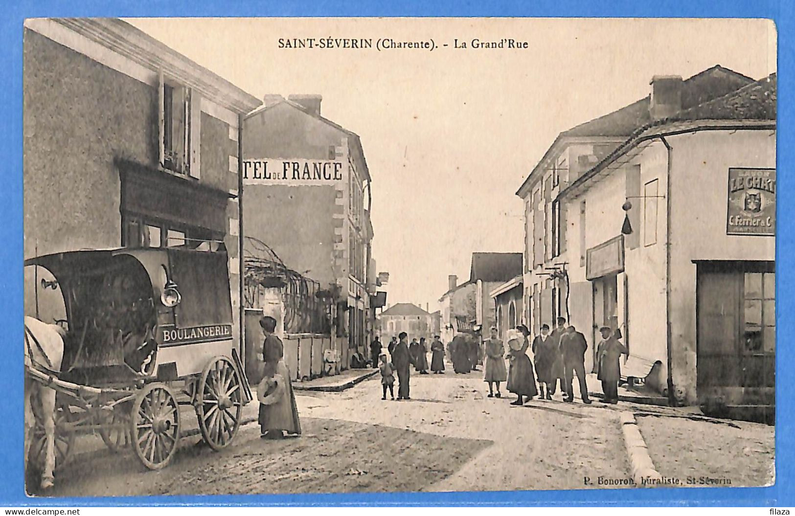 16 - Charente - Saint Severin - La Grande Rue (N13963) - Autres & Non Classés