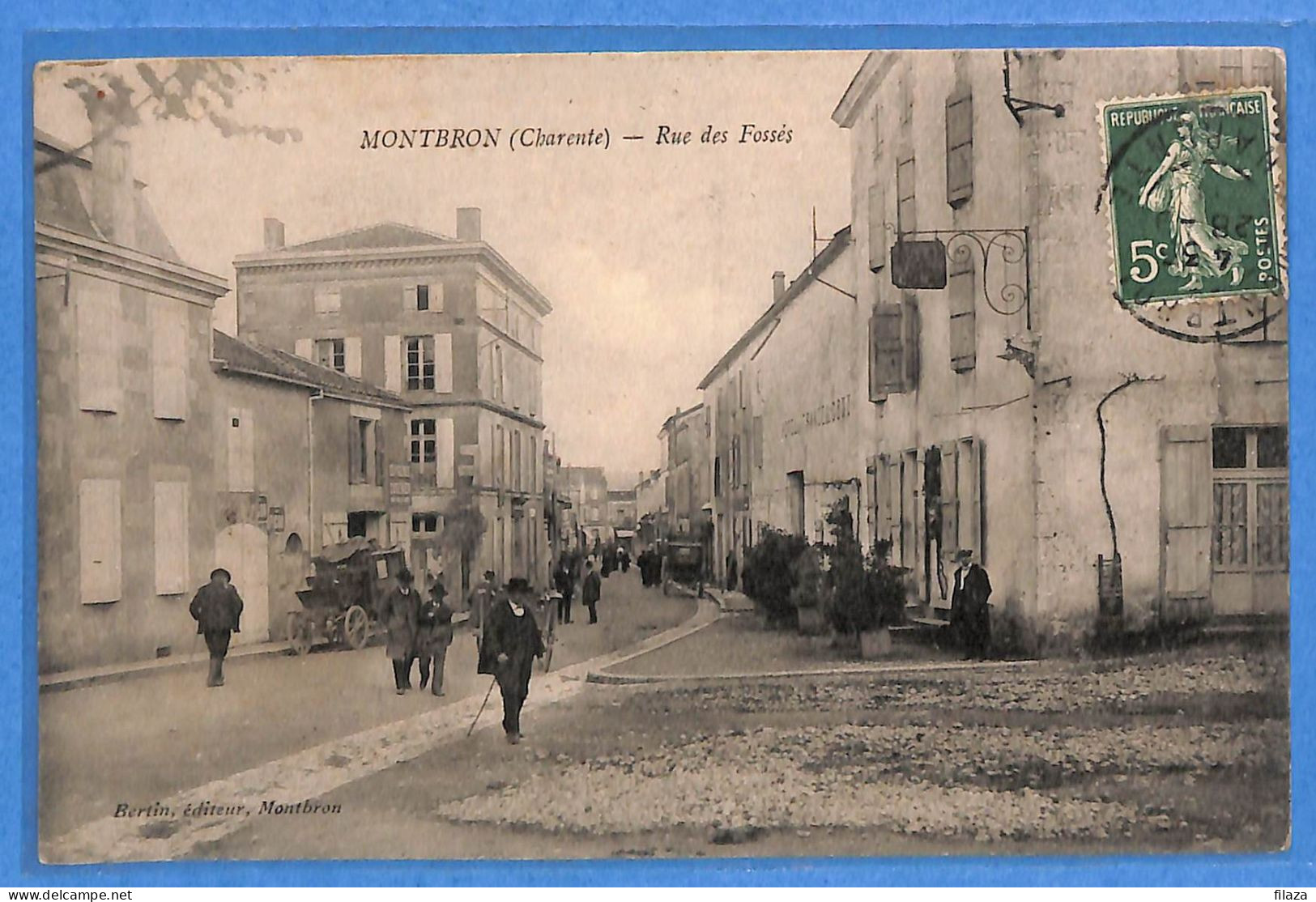 16 - Charente - Montbron - Rue Des Fosses (N13964) - Autres & Non Classés