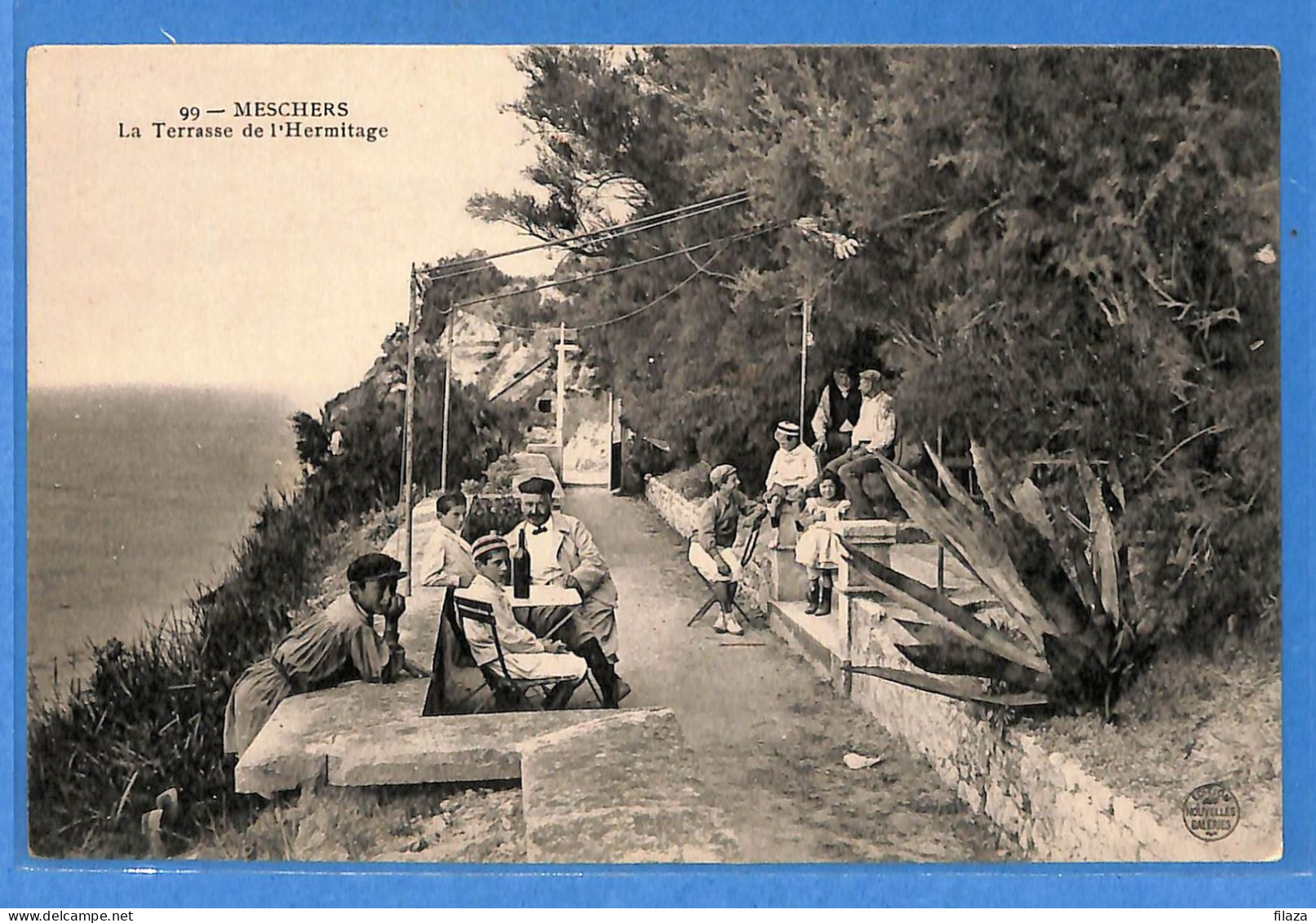 17 - Charente Maritime - Meschers - La Terasse De L'Hermitage (N13977) - Meschers