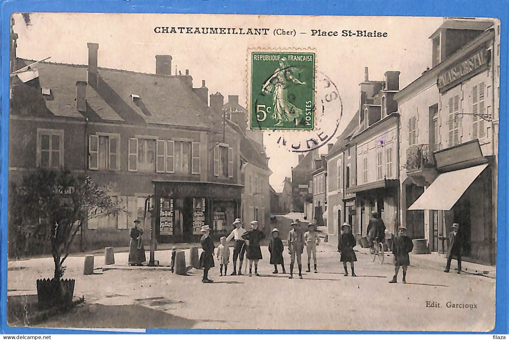 18 - Cher - Châteaumeillant - Place Saint Blaise (N13979) - Châteaumeillant