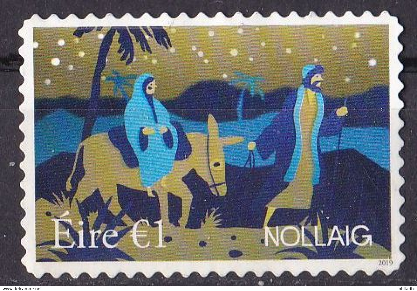 Irland Marke Von 2019 O/used (A3-30) - Used Stamps