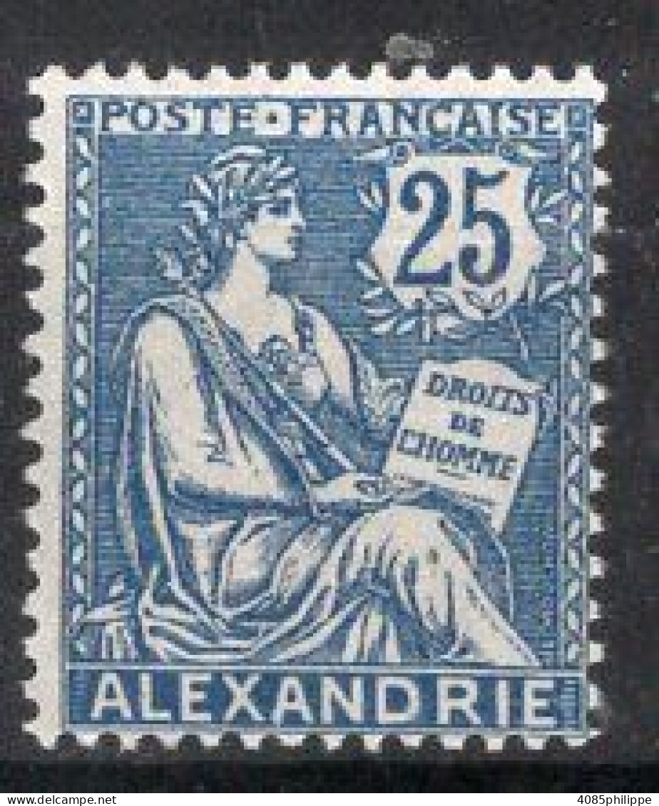 ALEXANDRIE Timbre-poste N°27* Neuf Charnière TB Cote : 2.50 € - Neufs