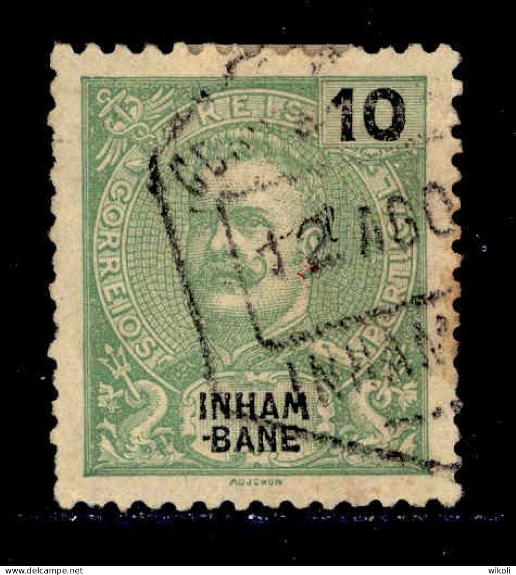 ! ! Inhambane - 1903 D. Carlos 10 R - Af. 17 - Used - Inhambane