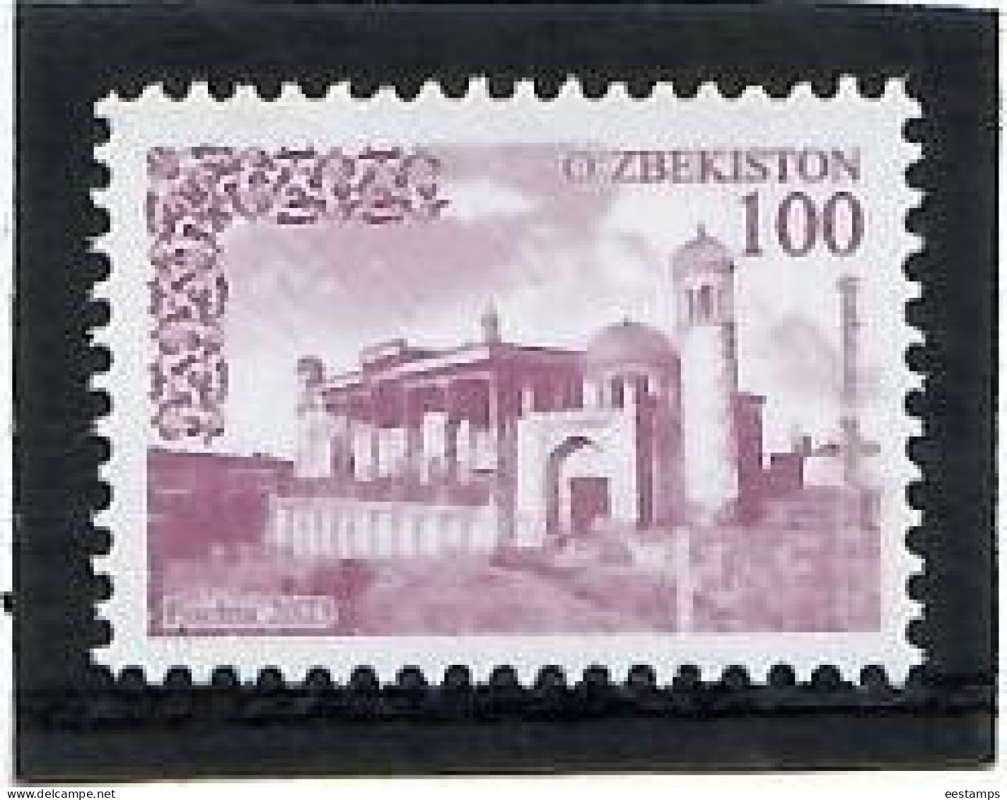 Uzbekistan 2023 . Definitive (Mosque) . 1v. - Uzbekistan