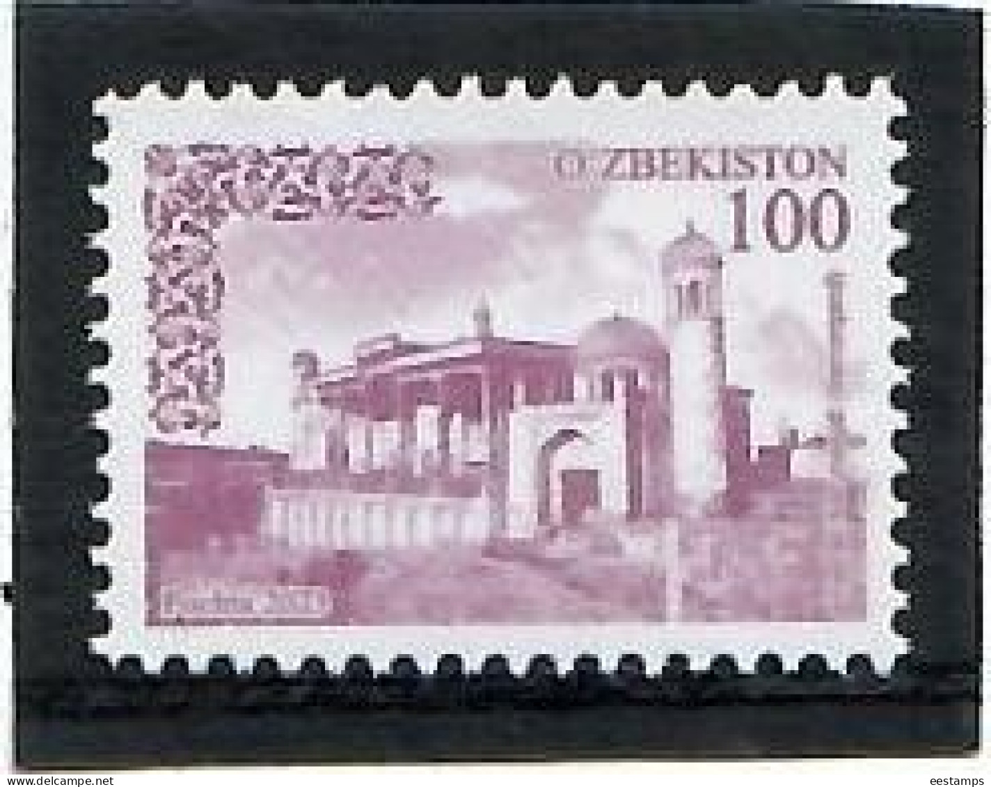 Uzbekistan 2023 . Definitive (Mosque) . 1v. - Uzbekistán