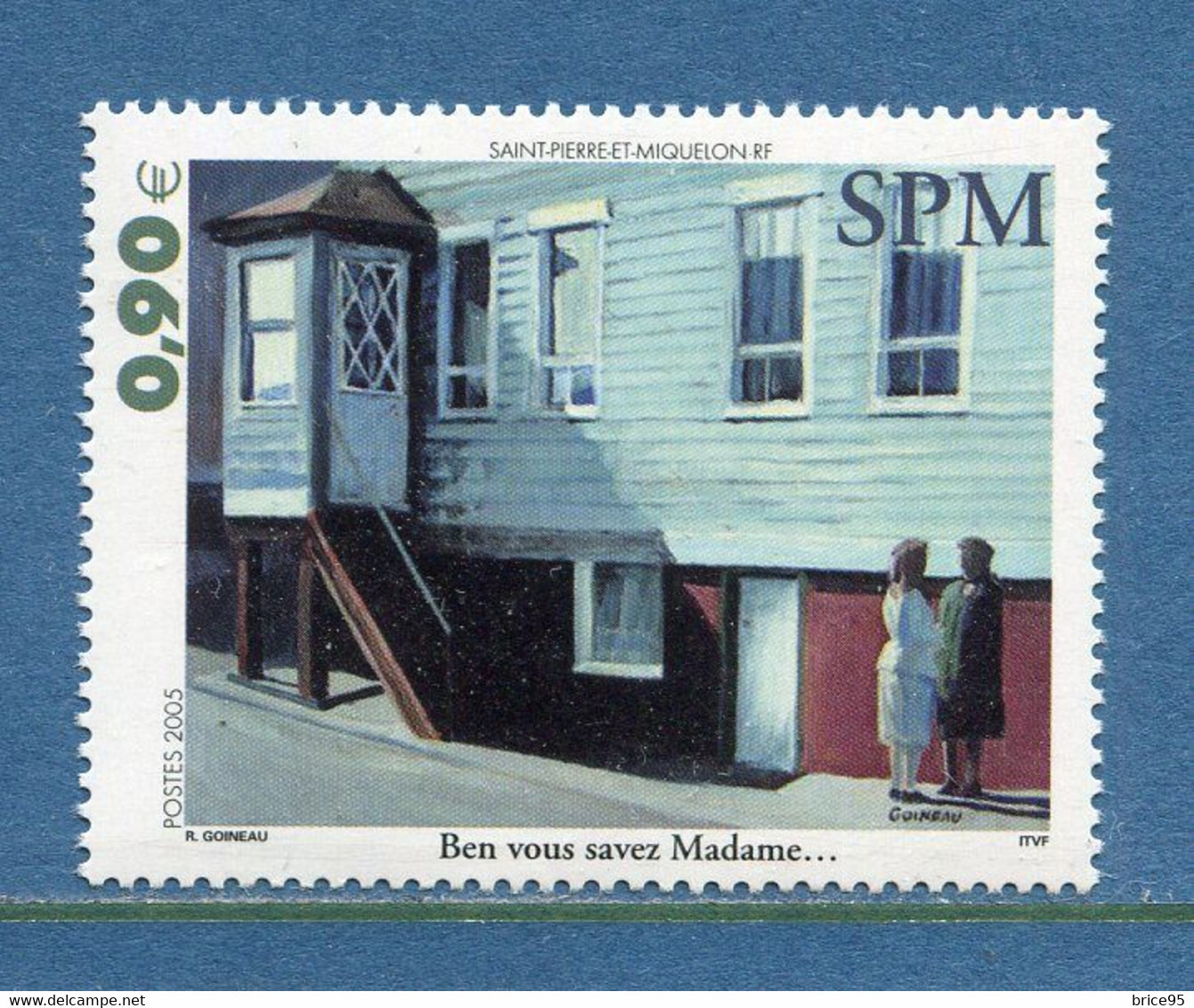 Saint Pierre Et Miquelon - YT N° 856 ** - Neuf Sans Charnière - 2005 - Unused Stamps