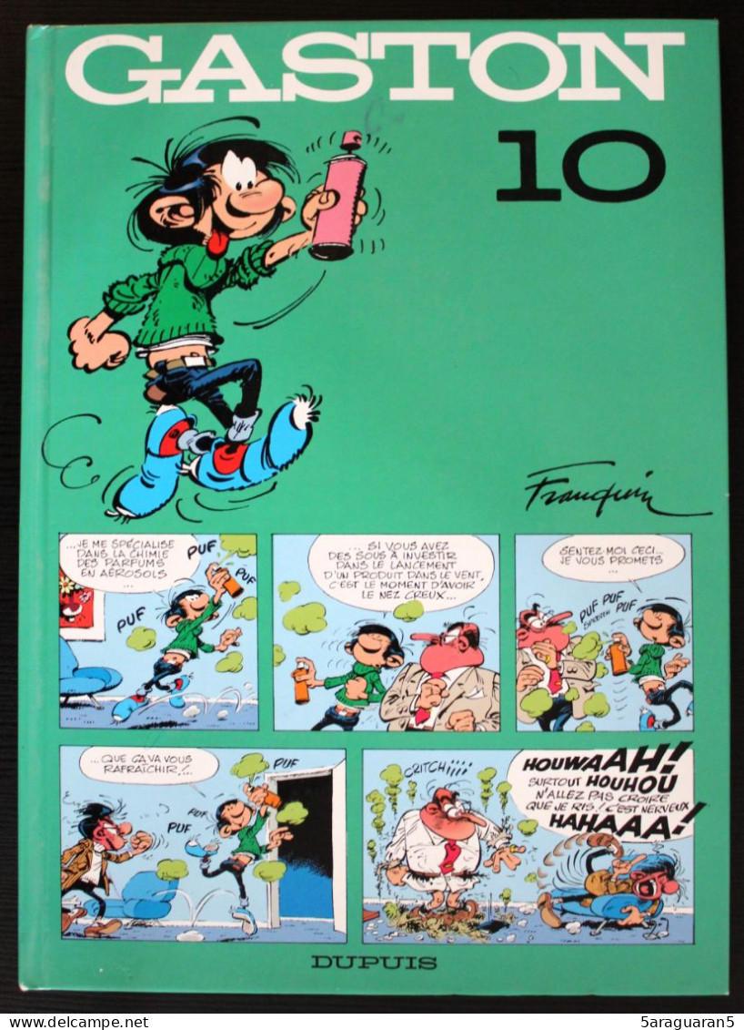 BD GASTON - 10 - Edition 40ème Anniversaire 1998 - Gaston