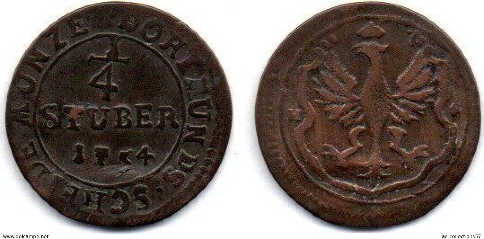 MA 25058 / Dortmund 1/4 Stuber 1754 TB+ - Monedas Pequeñas & Otras Subdivisiones