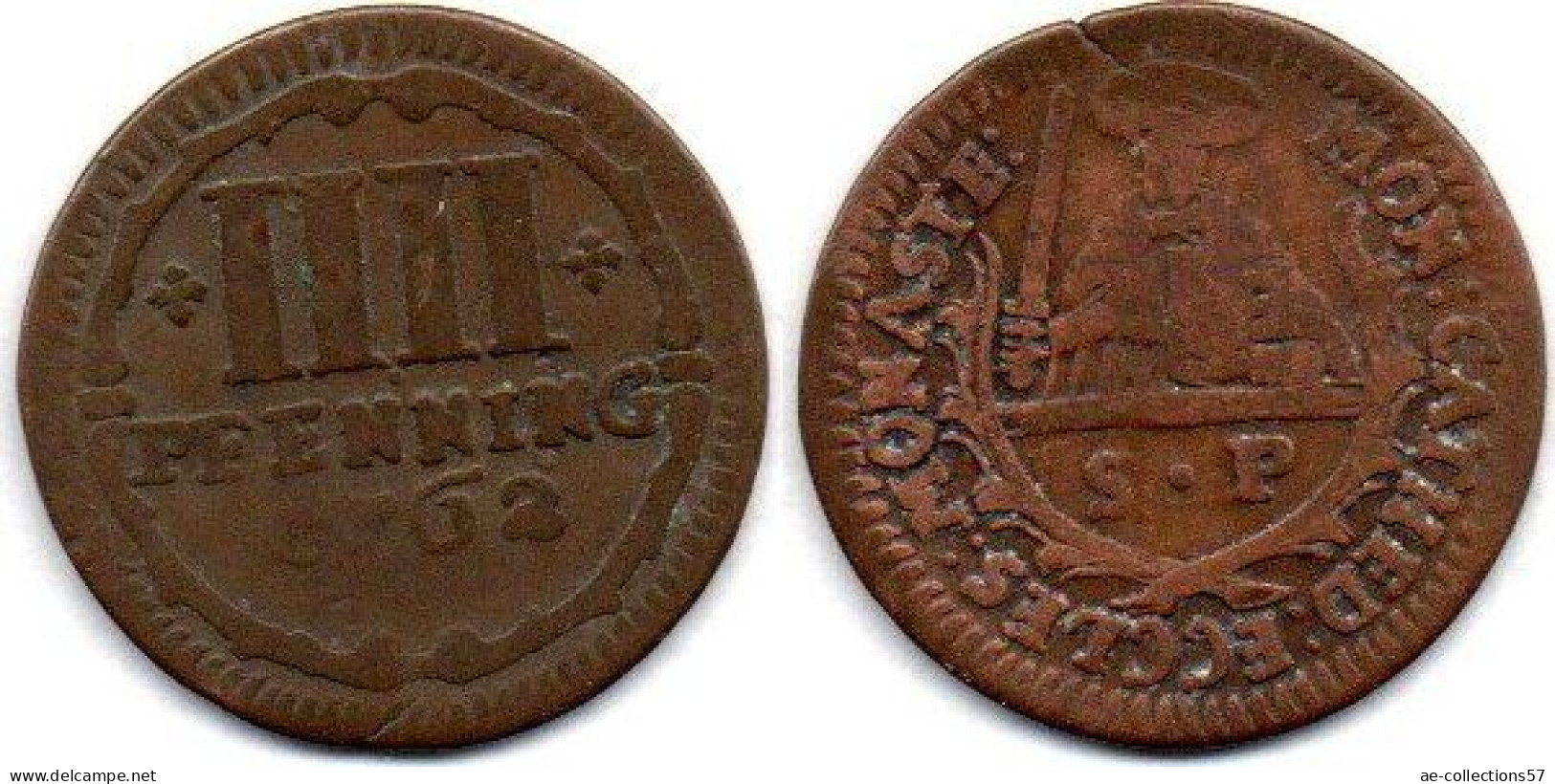 MA 25061 / Munster IIII Pfennig 1762 TB - Petites Monnaies & Autres Subdivisions