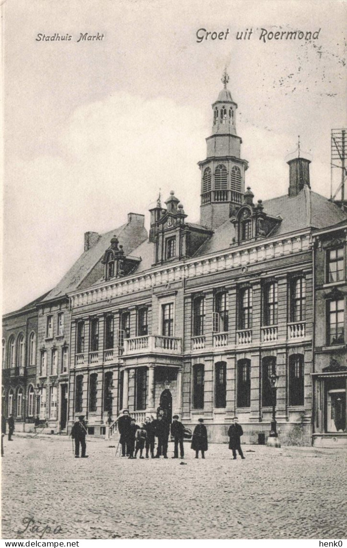 Roermond Markt Stadhuis MW849 - Roermond