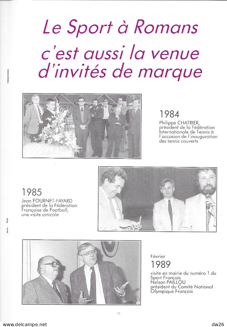 2 Revues OMS Office Municipal Des Sports à Romans 1983-1989 - USRP, Vélo, Athlétisme, Gymnastique... Photos Et Articles - Other & Unclassified