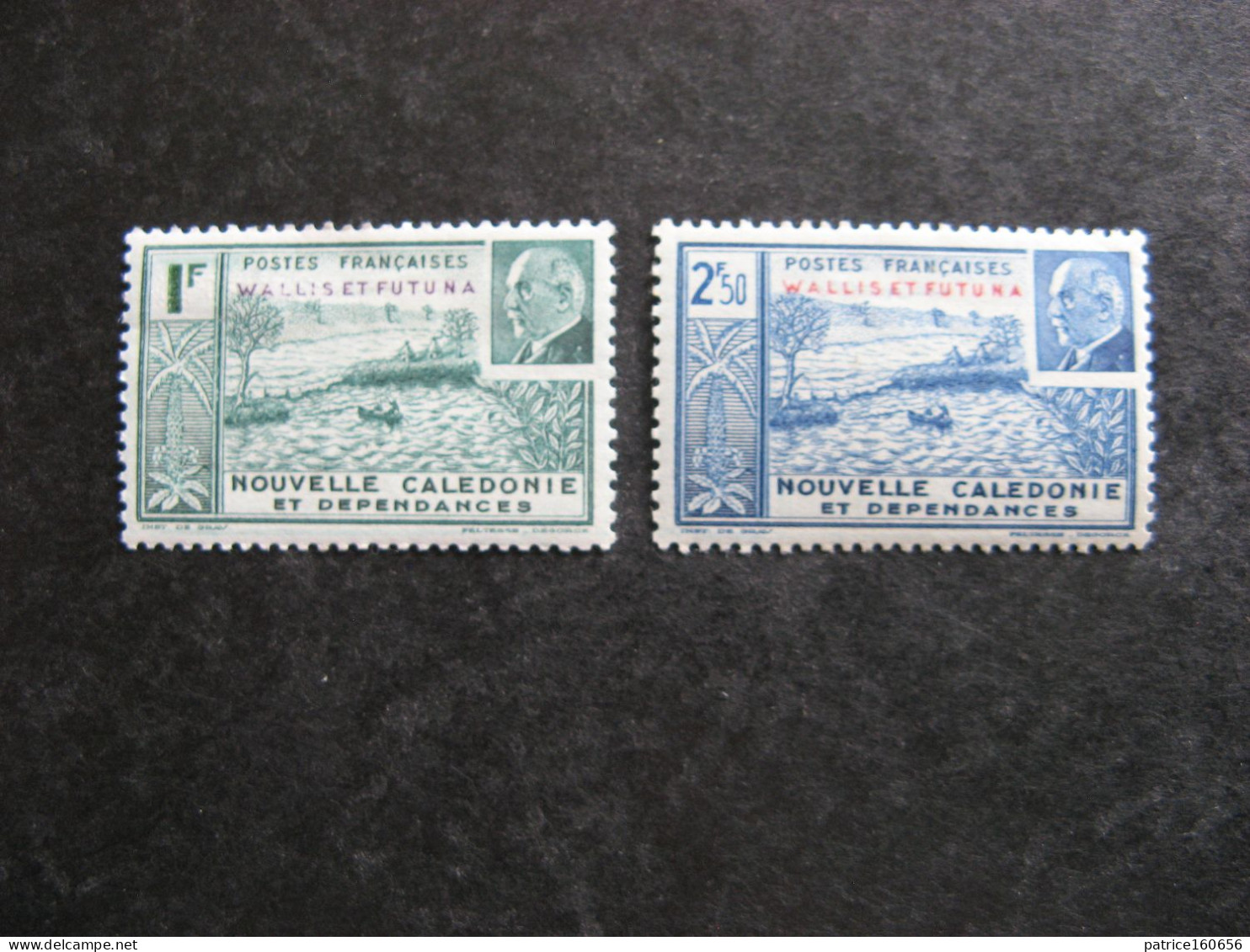 C). Wallis Et Futuna: TB  Paire N° 90 Et N° 91, Neufs X. - Nuevos