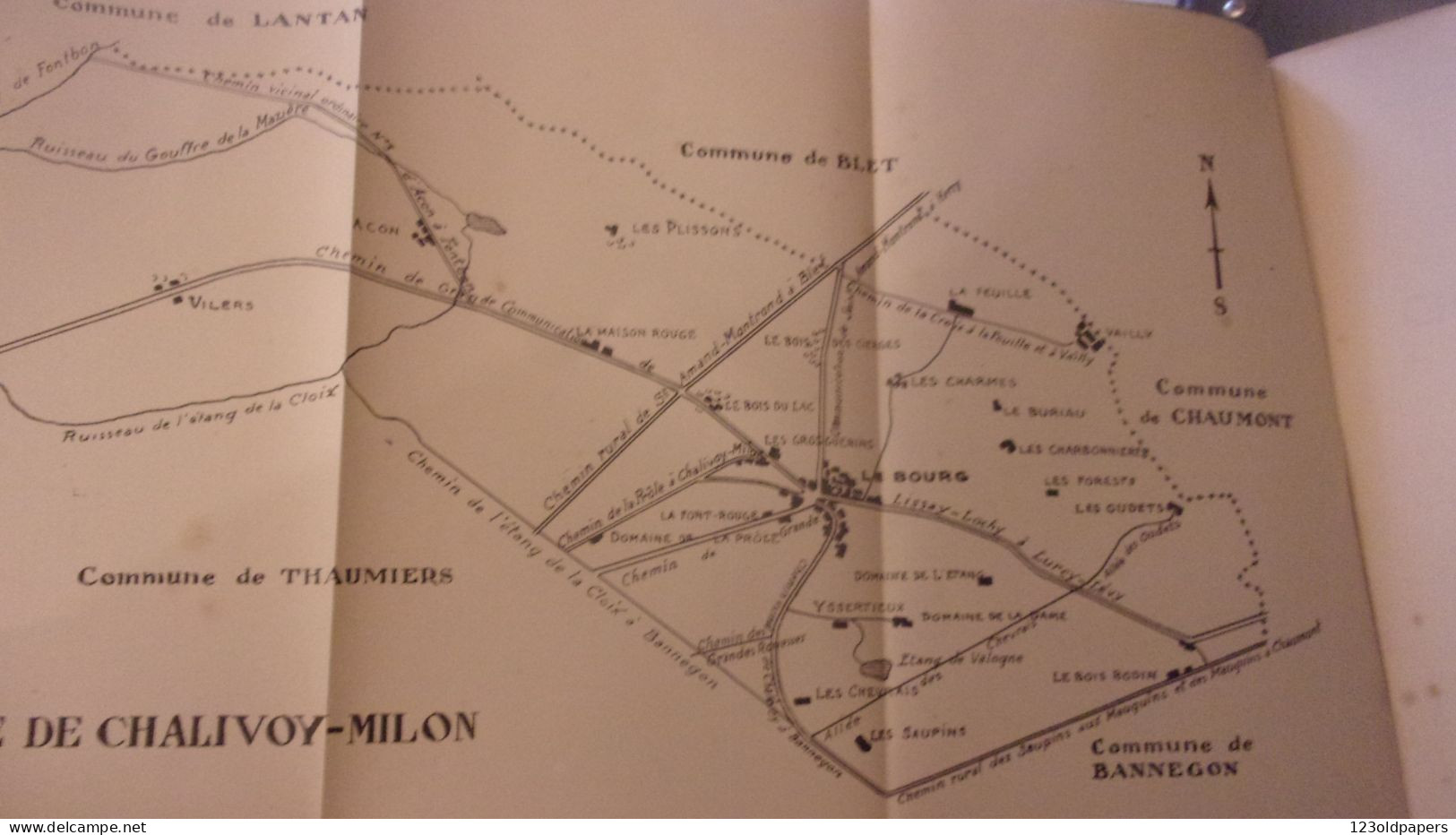 BERRY LELIEVRE C Et VILAIRE F., Abbés.Monographie De Chalivoy - Milon Et De Chaumont (Cher) - Tome Second.1947 - Centre - Val De Loire