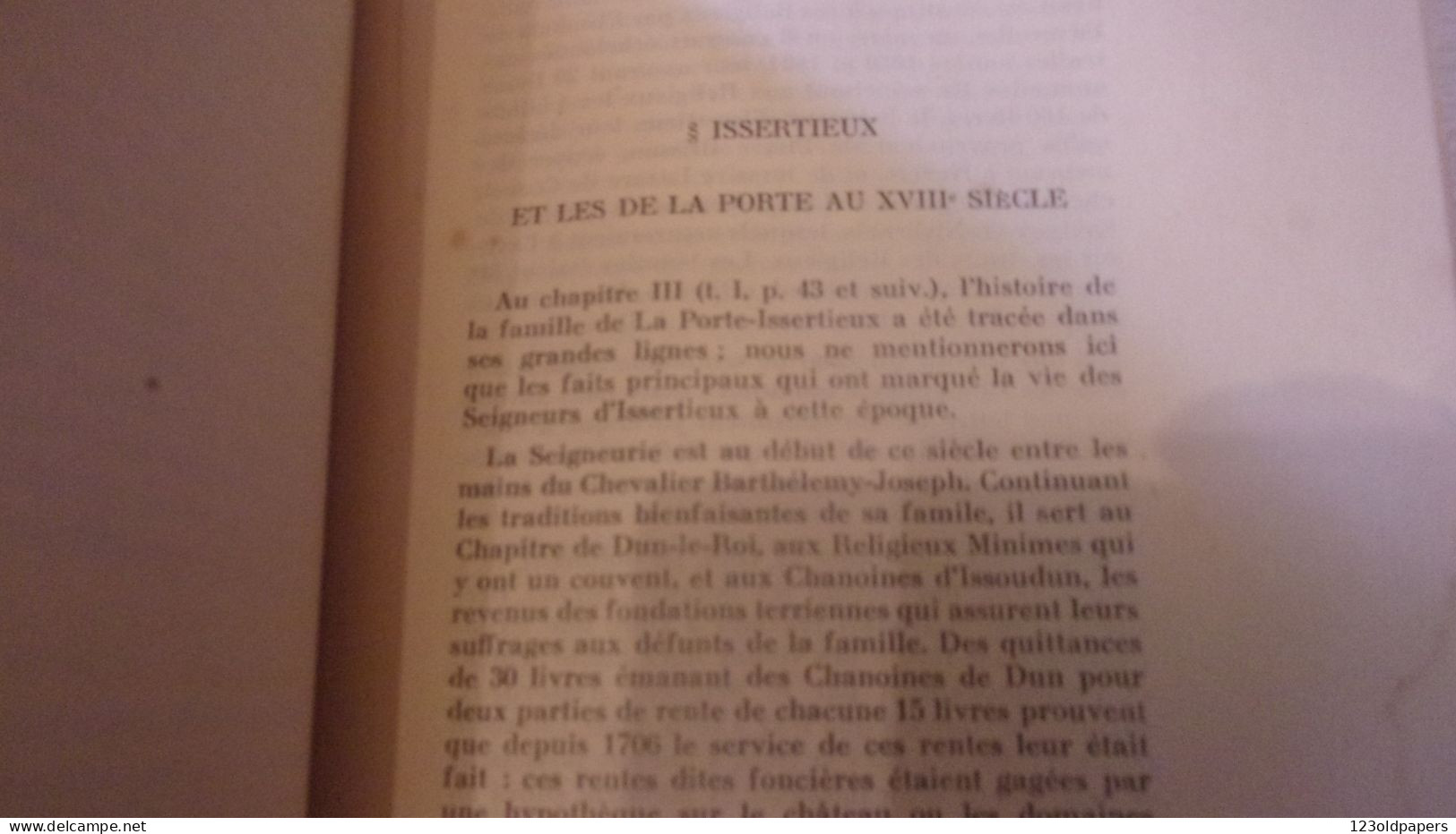BERRY LELIEVRE C Et VILAIRE F., Abbés.Monographie De Chalivoy - Milon Et De Chaumont (Cher) - Tome Second.1947 - Centre - Val De Loire