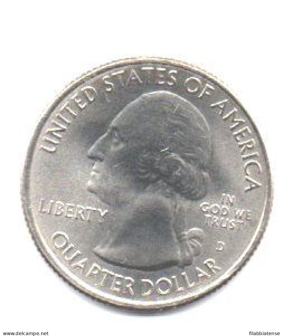2013 - Stati Uniti 25 Cents - Quarter Fort McHenry   D     ------ - 2010-...: National Parks