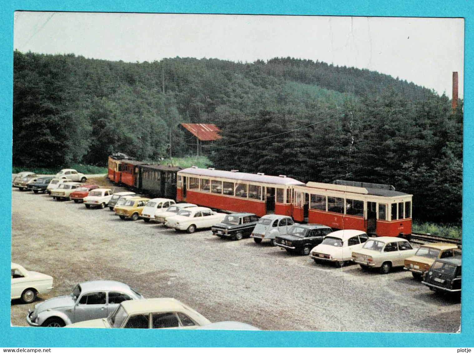 * Erezée (Luxembourg - La Wallonie) * (Photo Torlet P 174) Départ Du Tram à Pont D'Erezée Tramway Touristique De L'Aisne - Erezée