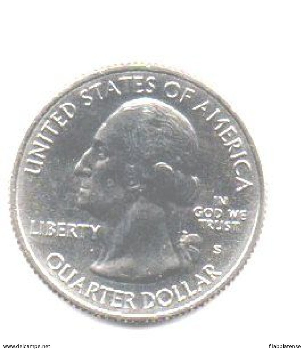 2013 - Stati Uniti 25 Cents - Quarter Fort McHenry   S     ------ - 2010-...: National Parks