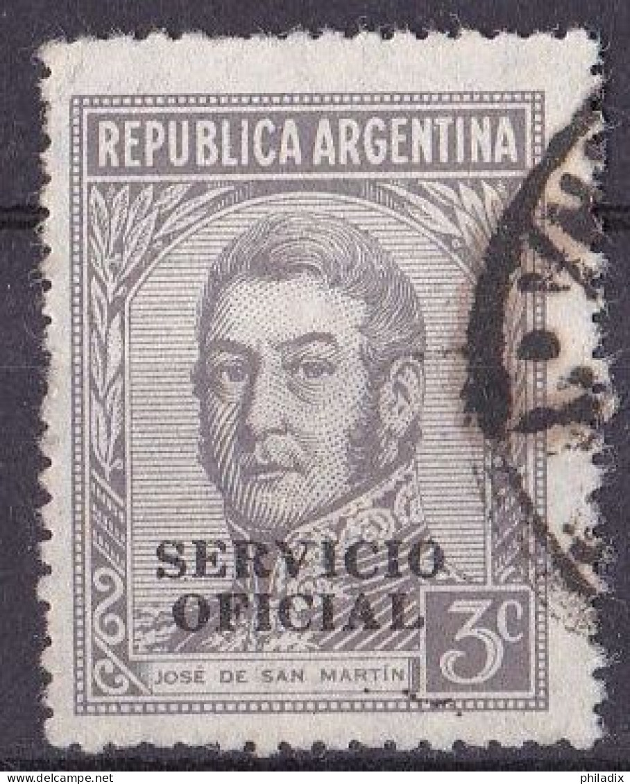 Argentinien Dienst Marke Von 1938 O/used (A3-30) - Officials