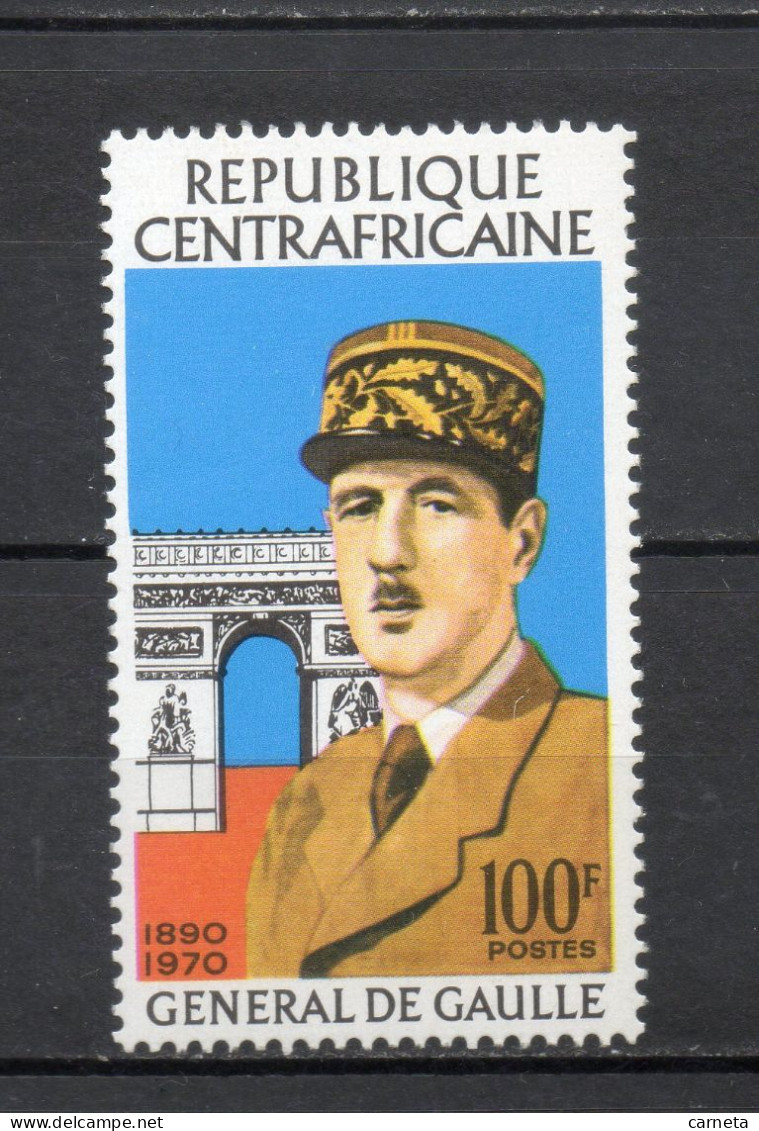 CENTRAFRIQUE N° 148   NEUF SANS CHARNIERE COTE 4.00€   GENERAL DE GAULLE - Centrafricaine (République)