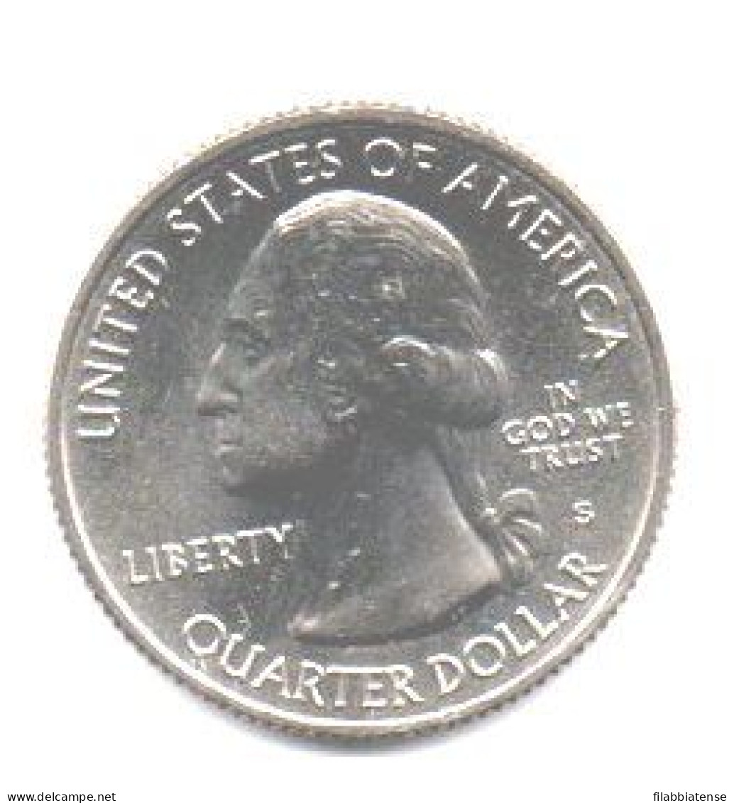 2014 - Stati Uniti 25 Cents - Quarter Great Smoky Mountains   S     ------ - 2010-...: National Parks