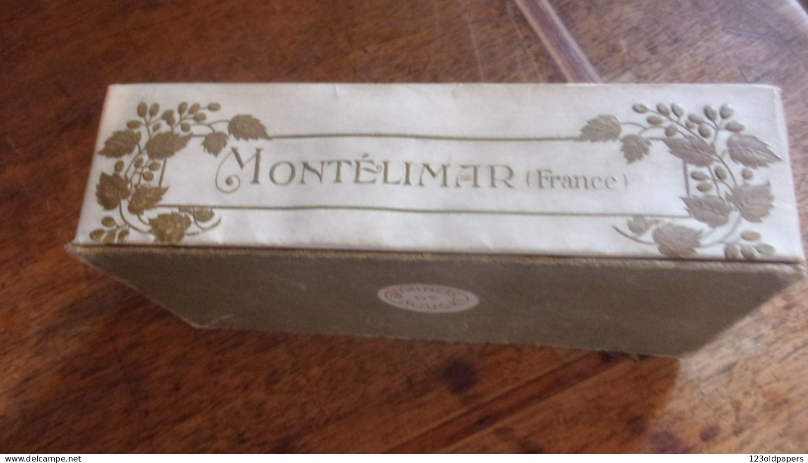 26- MONTELIMAR - RARE BELLE BOITE NOUGAT ANCIENNE CARTON AU  CANARD SAUVAGE - Montelimar