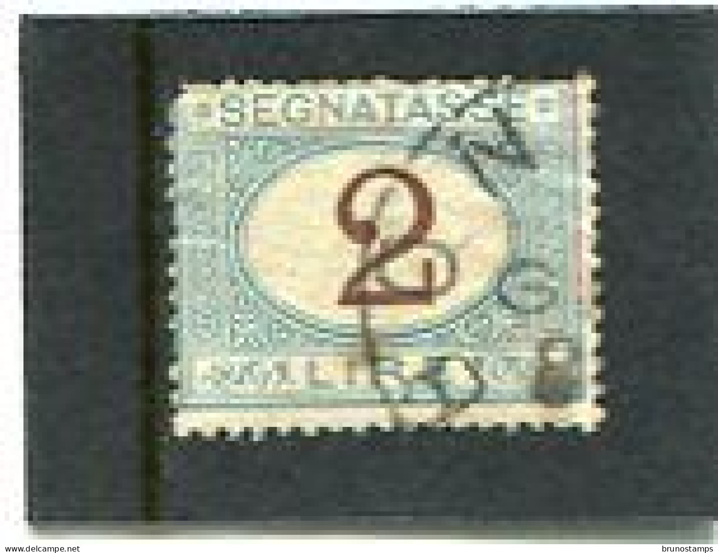 ITALY/ITALIA - 1870  POSTAGE DUE  2 L  FINE USED - Taxe